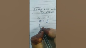 #Dividing Whole Number By Decimal# Viral Video #