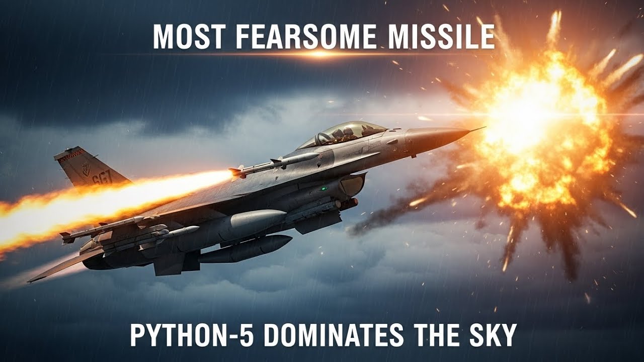 Why the Python-5 Is the Most Fearsome Air-to-Air Missile on Earth ...