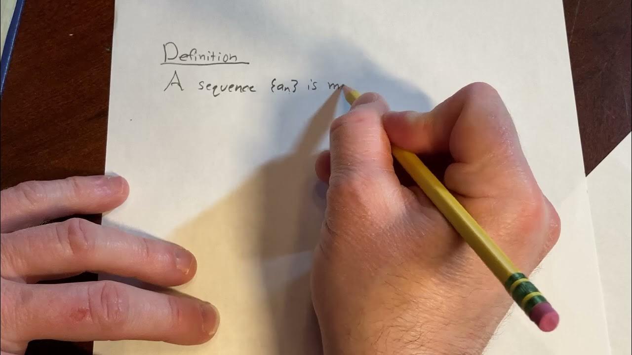 Definition of a monotonically decreasing sequence youtube