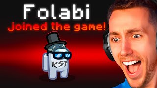 WHEN FOLABI JOINED SIDEMEN AMONG US (ALL GAMES)