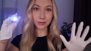 Asmr Unusual Crinkly Glove Exam Face Touching Light Glove Sounds