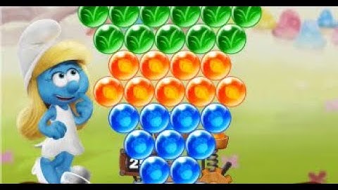 Smurfs Bubble Shooter Story level 1 to 10 Puzzle game Play