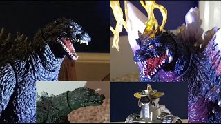 Godzilla Vs. SpaceGodzilla Stopmotion!