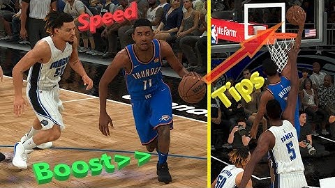 NBA 2K22 how to speed boost