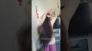 Thick Long Hair Girl ?roshanisra viral longhair hairstyle shorts short shortsvideo