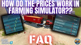 HOW DO PRICES WORK IN FARMING SIMULATOR?? - FAQ - Farming Simulator 22