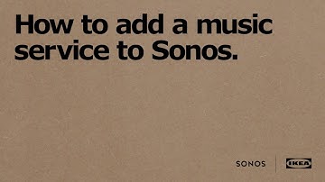 How to add a music service to Sonos | IKEA Australia