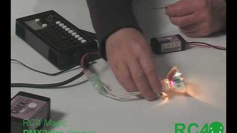 DMX2dim Demonstration, Part 2