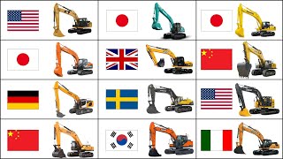 Top 12 Produsen Alat Berat Excavator Terbesar Di Dunia Caterpillar, Komatsu, Hitachi, Xcmg, Sany