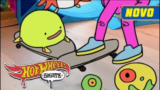 Hot Wheels Skate De Dedo Com Tenis Homem Aranha