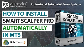 How to install Smart Scalper PRO in MT5 with automatic installer