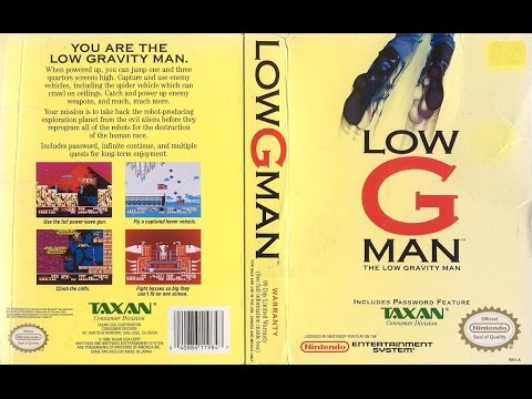 Прохождение Low g man на NES