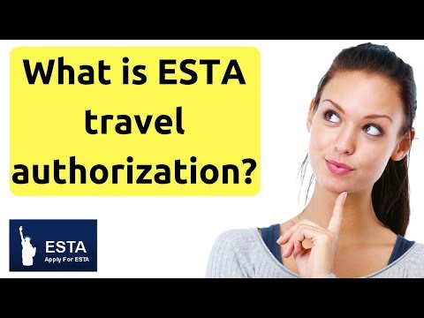 What is ESTA travel authorization? Visa Waiver Program