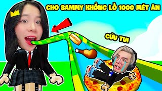 PHONG CẬN PHÁT KHÓC KHI CHO SAMMY KHỔNG LỒ 1000 MÉT ĂN TRONG ROBLOX by Sammy Đào 214,876 views 1 month ago 23 minutes