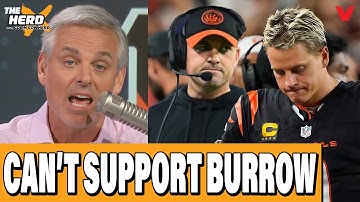 Cincinnati Bengals doen NIET genoeg om Joe Burrow te steunen | THE HERD NFL met Colin Cowherd