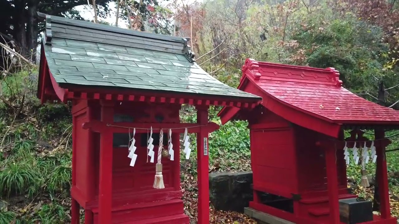 龍脈 人気パワースポット】虻田神社参拝 北海道洞爺湖町 Popular power