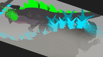 Godzilla minus one(gojira-1) vs zilla jr/sticknodesanimation/