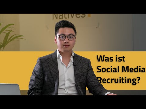 Video: Wie Ein Recruiter Social Media Nutzt, Um Mitarbeiter Zu Rekrutieren