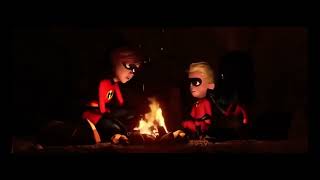 The Incredibles (2004) Mom and Kids Talk - Caves scene