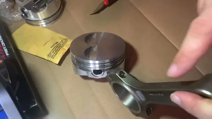 Fool proof installing pistons on rods of a Small Block Chevy