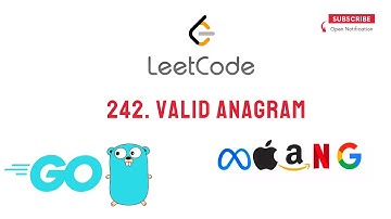 LeetCode - 242 | Valid Anagram | Golang