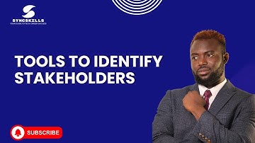 TOOLS TO IDENTIFY STAKEHOLDERS