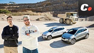 Skoda Karoq vs Seat Ateca SUV | Comparativa | Prueba / Test / Review en español | coches.net