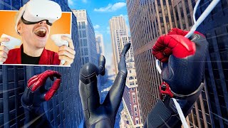 I Became Miles Morales In This Spider-Man VR Game!