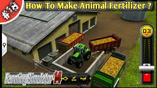 How to make animal fertilizer in Fs14,Farming Simulator 14,Timelapse - #18 screenshot 5