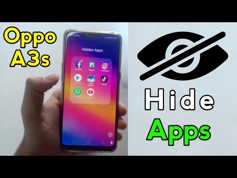 How to Hide Apps on Oppo A3s (No Root) | Lock Apps on Oppo a3S