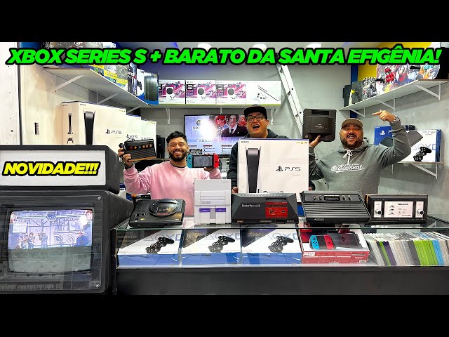 XBOX SÉRIES X DA TAG GAMES SANTA EFIGENIA UNBOXING!!#xbox 