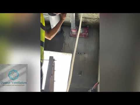 أعمال تنقيه اثناء التأسيس من تنفيذ شركة دوسر