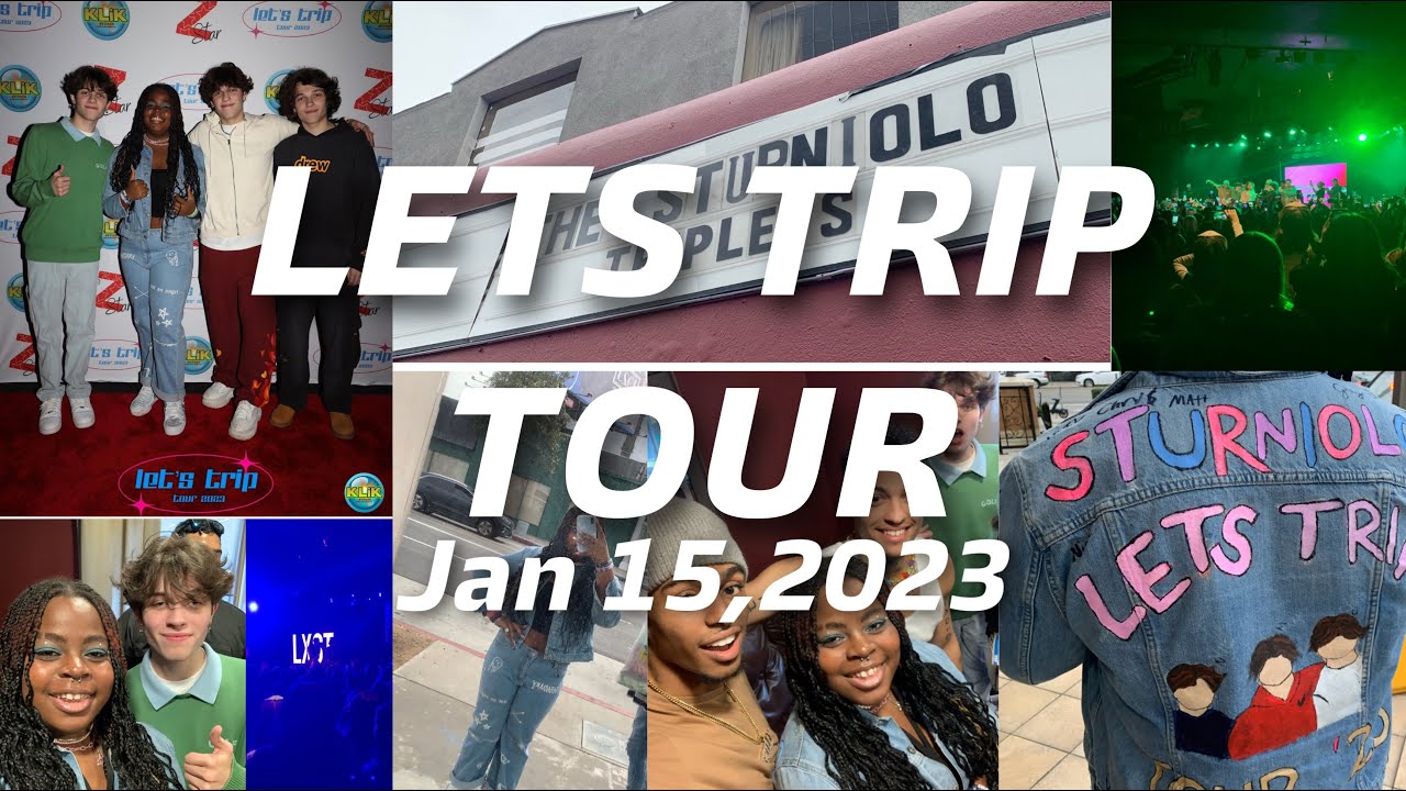 Lets Trip Tour '23 YouTube