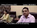 Best CA,CS ,BCOM and 10+1,10+2 commerce coaching in Chandigarh