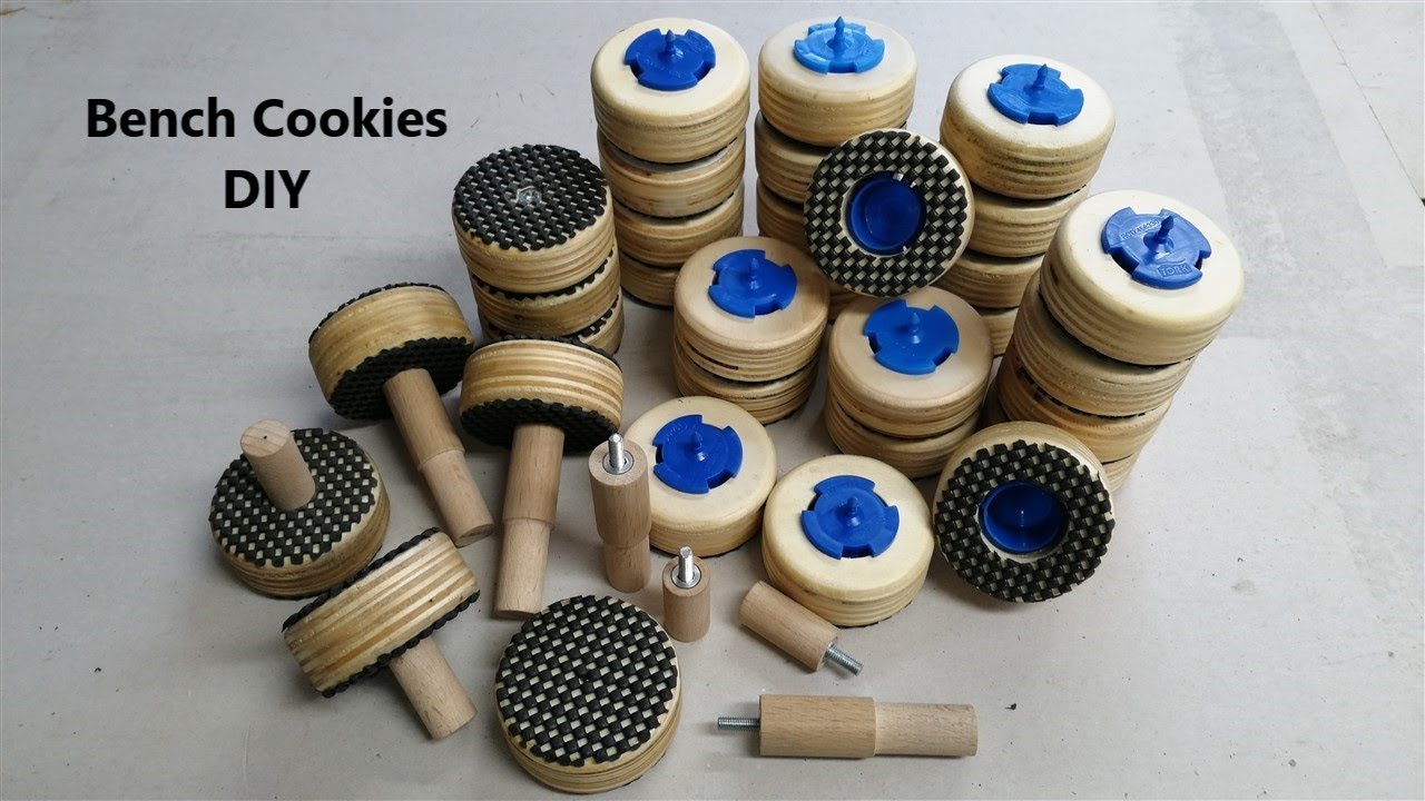 Bench Cookies and Bench Cookies with spike - DIY 