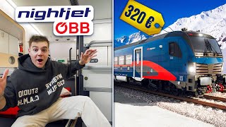 Ich fahre mit dem NEUEN ÖBB Nightjet in den Skiurlaub! (Mini Cabin)