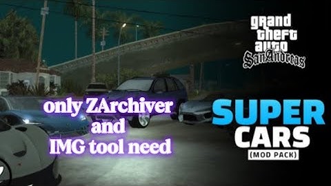 Install Luxury Super Cars Mod For Your GTA San Andreas Android | PG ISHU YT