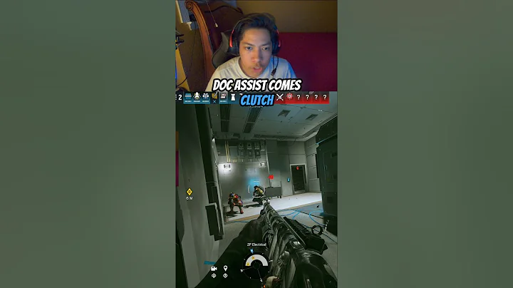 Doc Assist Comes Clutch Last Second #r6 #r6siege #r6clips #shorts #subscribe #clutch