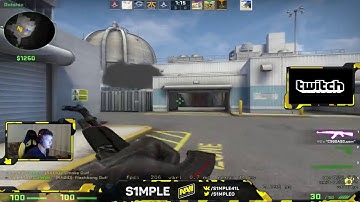 CS:GO - #3 s1mple plays FPL [map de_nuke ] @05/11/2016