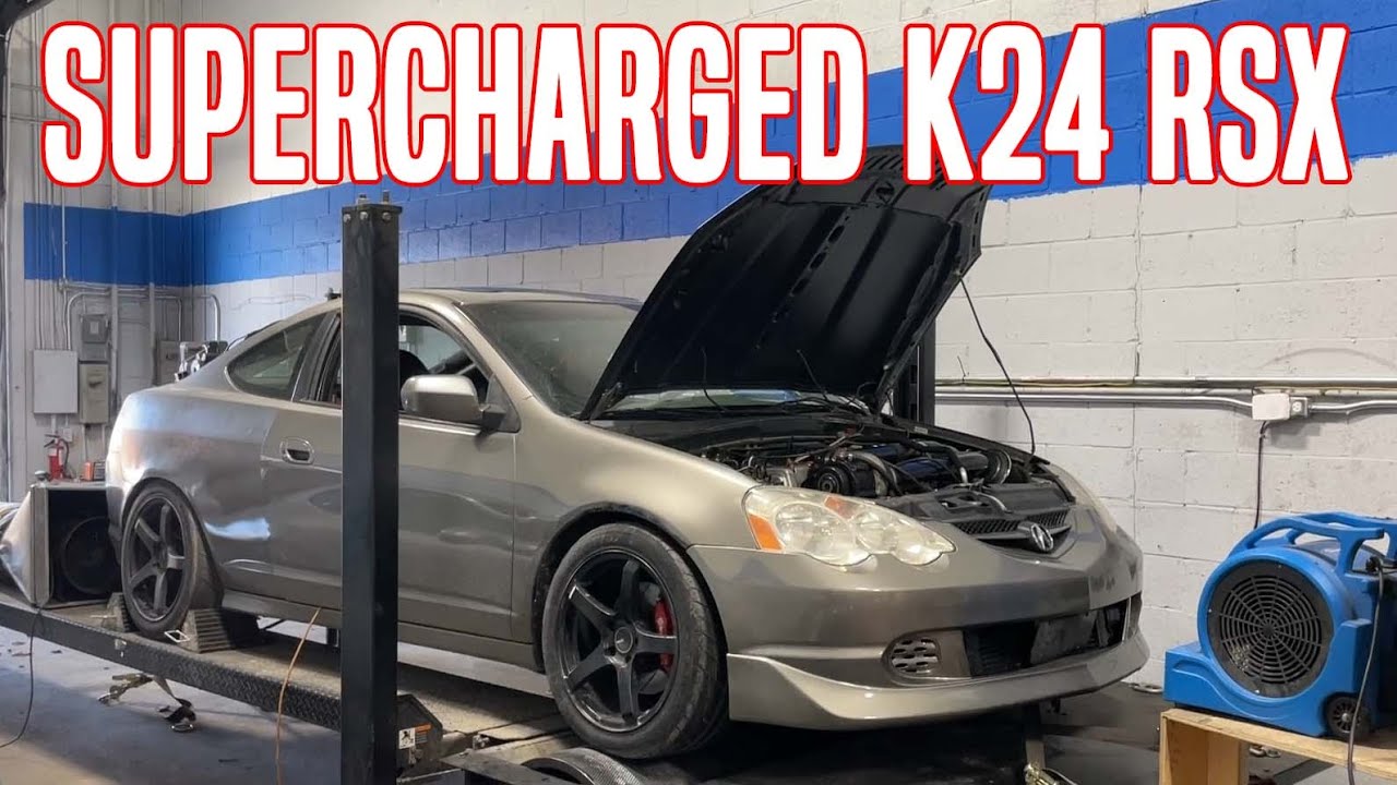 Supercharged K24 AWD RSX YouTube