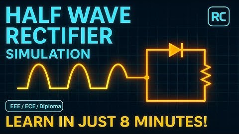 Half Wave Rectifier Simulation | Proteus + MATLAB | EEE/ECE/Diploma Project | Rathod Creations