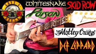 Video thumbnail of "Making Up RIFFS in the STYLE OF.. (Vol. 5) Hair Metal"