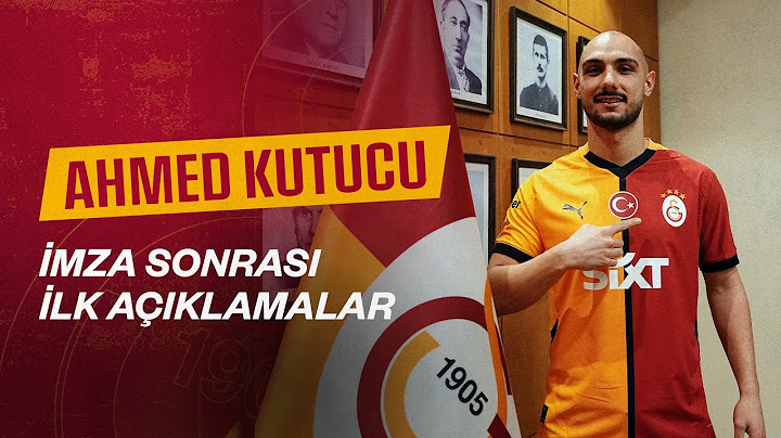 🎙 Yeni transferimiz Ahmed Kutucu'nun, imza töreni sonrası ilk açıklamaları