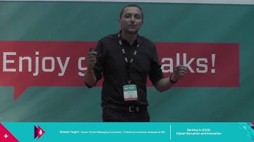 DevTalks Bucharest 2016 - Alessio Tagini - Banking in 2020: Digital disruption and innovation