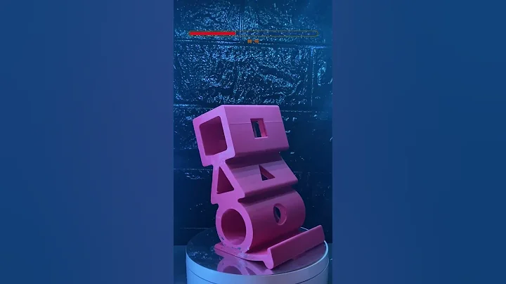 I 3D-Printed a Squid Game Frontman Mask Phone Stand!  #3dprinting #globalcreators #geekcraft