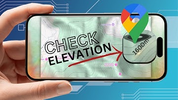 How to Check Elevation on Google Maps on Android & iphone (SECRET Trick in 30 Seconds! )