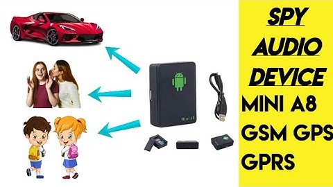 how to use mini A8 GSM GPS GPRS use kare spy audio device spy#