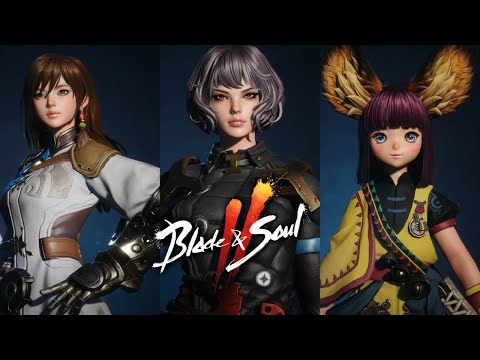 Blade & Soul 2 ?? ??2 - Jin, Gon, and Lyn races preview trailer