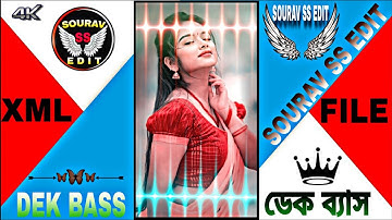 কাকে_দিবি_তোর_মন 🔖 trending purulia dek bass  song 🎵 alight & xml file short status video ✨💥