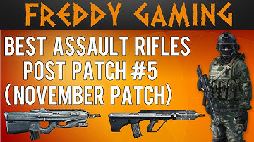 BF3 Best Weapons Post Patch #5 (November) Assault Class